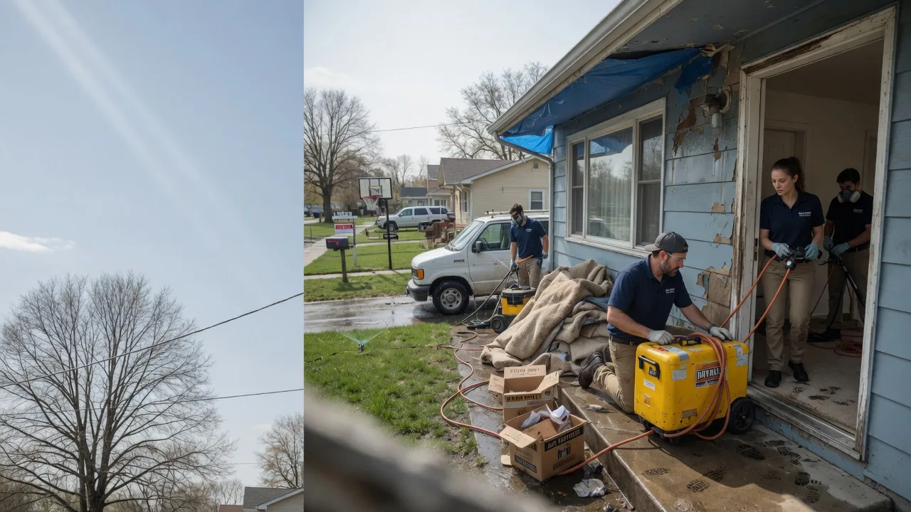 Basement Flood Cleanup in Vernon, IN near me
